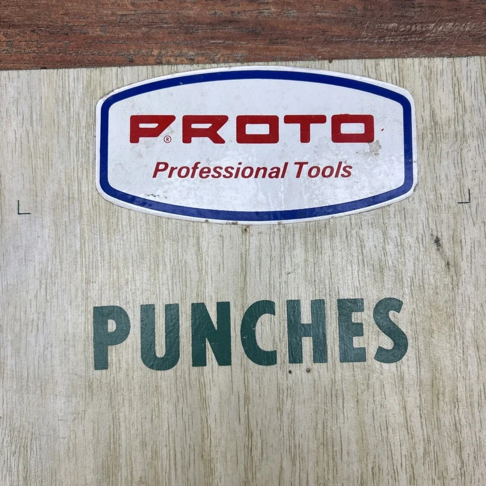 Proto Tools Dealer Display Board Punches Chisels Panel No.186SS‎ Hardware Store